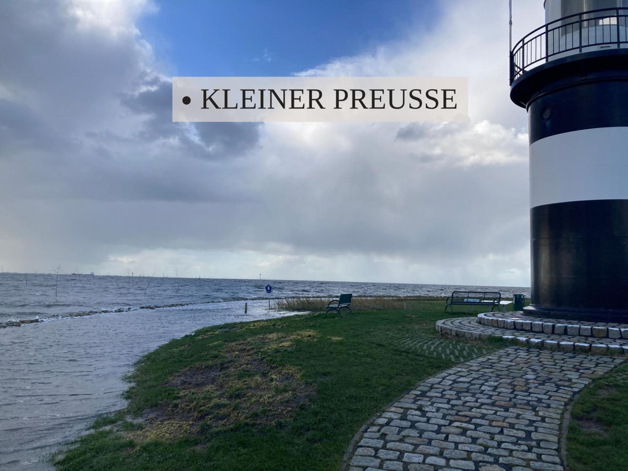 Haus Krabbe, Apartment 10, Naehe Bremerhaven, Fuer 1-2 Personen, 2 Schlafzimmer, Einzelbetten, Zweite Etage, Zentral Gelegen, Bis Zu 2 Hunden Kostenfrei Willkommen Wremen Exteriér fotografie