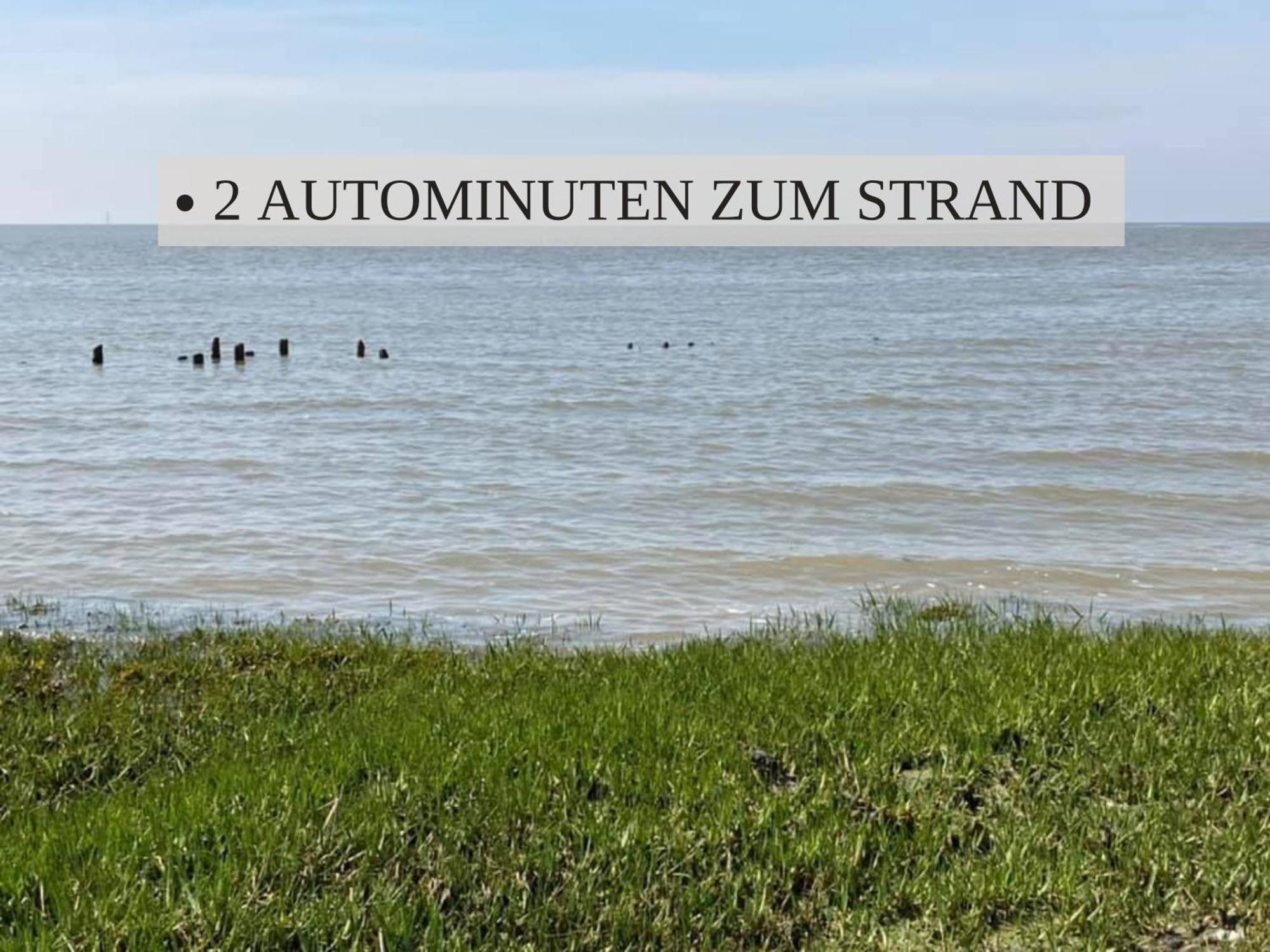 Haus Krabbe, Apartment 10, Naehe Bremerhaven, Fuer 1-2 Personen, 2 Schlafzimmer, Einzelbetten, Zweite Etage, Zentral Gelegen, Bis Zu 2 Hunden Kostenfrei Willkommen Wremen Exteriér fotografie
